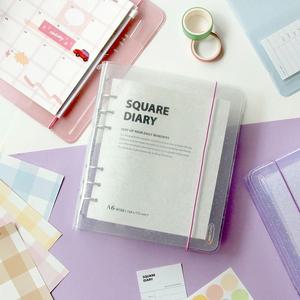 스퀘어다이어리 A6 wide 옵션 4[YYHWCODE]