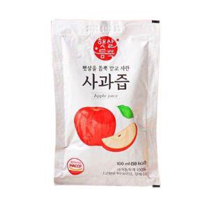영주 햇살듬뿍 사과즙 선물세트 100ml, 30포, 1박스