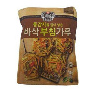 [셀러허브 패션][JHQRXF5F_52ED]씨제이제일제당 바삭 백설 부침가루 1KG
