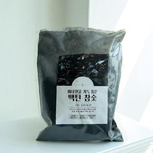 식물생육도움 국내 참나무숫가루 백탄 2L 자연가습