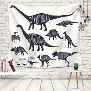 월데코 공룡고급가림막 공룡패브릭포스터 대150cmX130cm