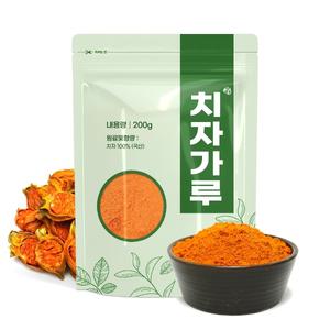 [자연초] 국산 치자 가루 분말 200g x 1팩