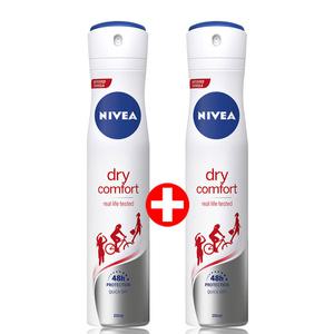 니베아 데오드란트 스프레이 200ml/ 드라이콤포트 1+1