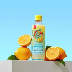 쥬비스 애사비 레몬톡 스파클링 340ml 24개 사과초모식초 애플사이다비니거 애사비소다