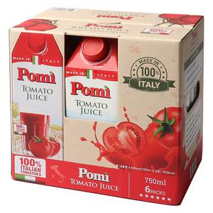포미 착즙 토마토주스 750ml x 6팩