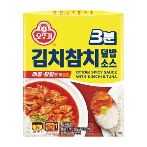 오뚜기 3분 김치참치 덮밥소스 150g