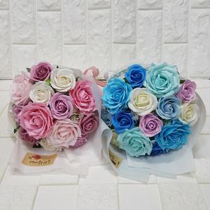 졸업식꽃다발 비누장미다발 축하 기념일 발표회 학예회 생일 졸업꽃다발