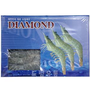 다이아몬드새우 냉동흰다리새우 / 대하 15미 500gms
