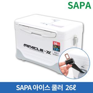 싸파 아이스박스 SIC-026HE 26L 쿨러/낚시용 캠핑용 레저용품 낚시쿨러 갈치쿨러 바다낚시 선상낚시