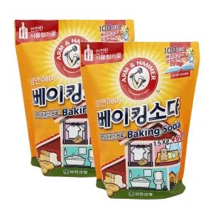 암앤해머 베이킹소다 2.1kgx2개 / 과일야채세척 베이킹파우더