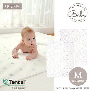 [밀로앤개비]Baby] 신생아/아기 모달 방수요 M(100x130cm)