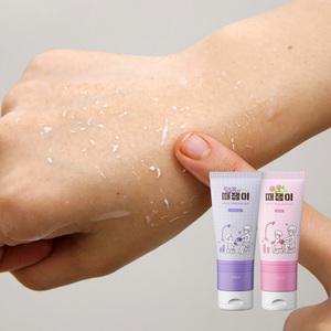 때쟁이 바디 필링젤 250ml 장미향 라벤더향/ 저자극 바디스크럽 추천 때필링 각질케어