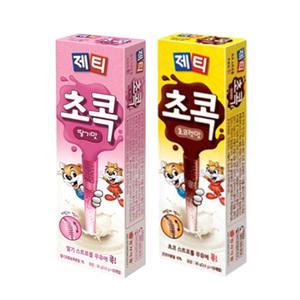 제티 초콕 3.6gx10개입 (딸기맛+초코렛맛) 1세트