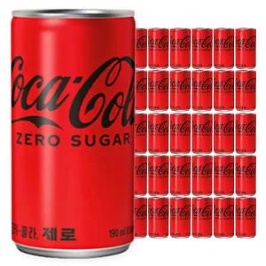 코카콜라 제로 190ml 30캔