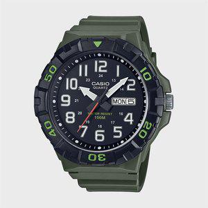 [카시오]CASIO 카시오 MRW-210H-3A 카키 스포츠 군인시계 남성시계