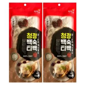 삼계탕 재료 100gx2개 국산 백숙재료 황기 엄나무