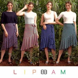 [런칭가 59000원] [Lipbbam]립밤 비비안느 프릴 랩 스커트2종