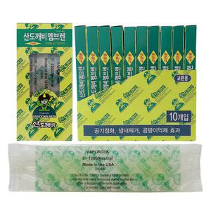 산도깨비 멤브렌 피톤치드향(오리지널) 6ml x 10개 차량용 방향제