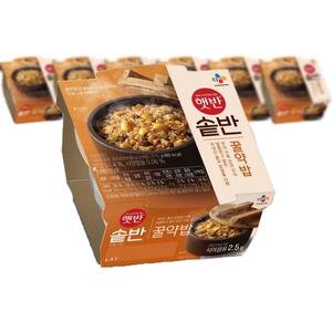 CJ제일제당 햇반 솥반 꿀약밥 210g 6개