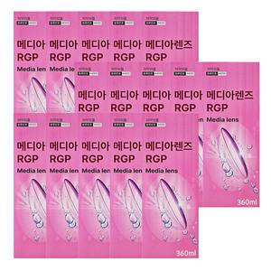 메디아렌즈 하드렌즈용액 360ml X 15개 (케이스 포함)