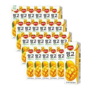 델몬트 드링크 망고 190ml x 48팩 과일 주스 어린이 간식