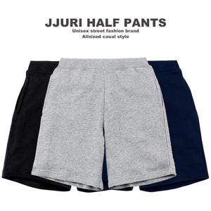 [하루비나] 베이직 쮸리 하프팬츠 반바지 트레이닝팬츠 남여공용 빅사이즈 단체복 체육복 츄리닝 남성