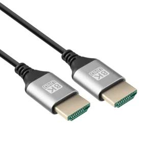 IH743 Coms 초슬림 HDMI 2.1 케이블 50cm / 8K4K 60Hz TV 모니터 플스5 PC 노트북 연결 / 케이블 두께 4mm