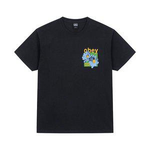 [오베이] Seeds Grow 레귤러핏 반팔 블랙/ 화이트 166913705