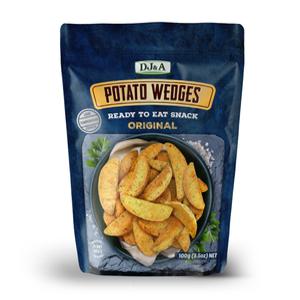 호주과자 감자과자 DJ&A CRISPS 칩스 스낵 포테이토 웨지 오리지널 100g