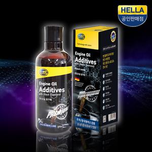 [HELLA]헬라 엔진오일코팅제 신소재 그래핀,블랙다이아몬드 트럭 중대형버스 300ml