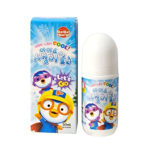 [블루마켓]뽀로로 썸머쿨액 50ml 진정보습 벌레물린데 모기물린데 물파스 쿨링액 키즈볼 롤온