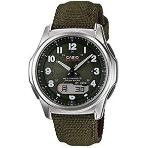 CASIO 카시오 손목시계 웨이브셉터 전파 솔라 WVA-M630B-3AJF 그린
