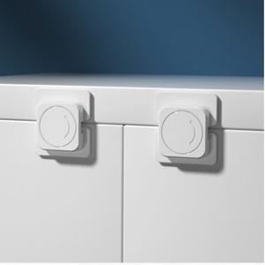 회전식 캐비닛 잠금장치 1P/싱크대/서랍/가구/장농/수납장/냉장고/도어/유아/간편/안전/문잠금/장치