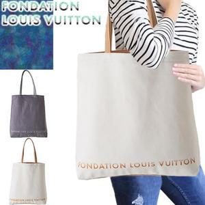 [일본직수입]폰다시온 루이비통 FONDATION LOUIS VUITTON 미술관 한정 가방 토트 백 캔버스 레이디스 맨즈