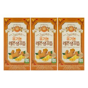 홀베리 그대로 짜낸 유기농 레몬생강즙 15g x 14포 x 3박스 /An