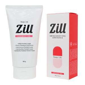 딥라이프 ZILL 질 저자극 러브 바디젤 4가지 유산균함유 여성용 수용성젤 180g