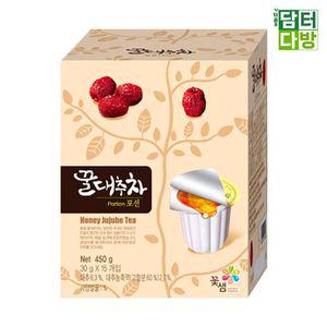 꽃샘 꿀대추차 포션(15입)대추차 꿀대추차 달콤한대추차 액상대추차 전통대