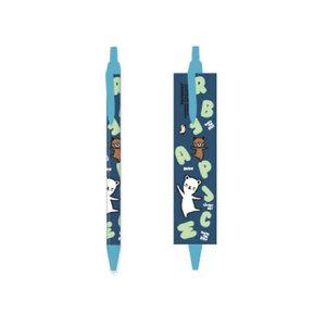 포니브라운 틱톡펜 부하곰 네이비 0.38mm (WFFTEU7)