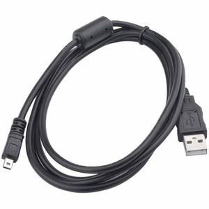 교체용 USB 케이블 8핀 카메라 전송 데이터 동기화 충전 코드 삼성 디지털 카메라와 호환 후지 파인픽스 F /S /A /E /X /JX 시리즈 등 (4.9피트)