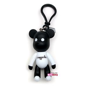 POPOBE 포포베 흰셔츠 열쇠고리 키링 키홀더 키체인 가방고리 8cm (S)