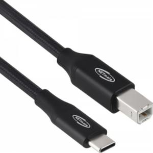 USB2.0 CTOB 숏케이블 50CM 허브 데이터연결 짧은선