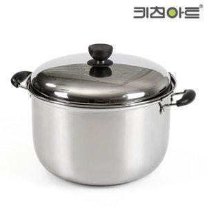 갤러리아 키친아트 스텐 곰솥 30cm 큰냄비 사골냄비 곰탕냄비 백숙냄비