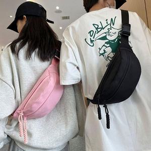 [라일리] Rly 남녀공용 캐쥬얼 힙색 슬링백 런닝 웨이스트백