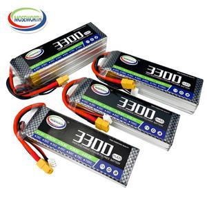 RC 헬리콥터 쿼드콥터 자동차 보트 드론용 리포 배터리, 빅 세일, 2S 3S 4S 6S 1300 1800 2200 3300 4000 1