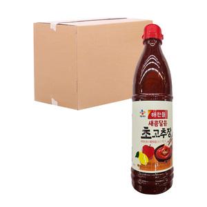 (박스) CJ 해찬들 새콤달콤 초고추장 1050g 12입