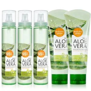 알로에 미스트 125ml 3개+클렌징폼 150ml 2개 과일나라