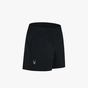 스파이더 W 러닝 경량 우븐 쇼츠 B1 SPKMCNTR282W BLK LGR
