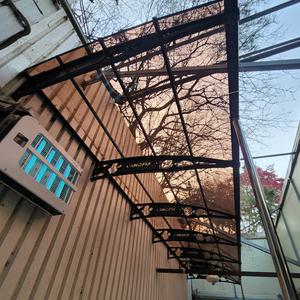 캐노픽스 1870 X 8000 현관 비가림 렉산 어닝 차광막