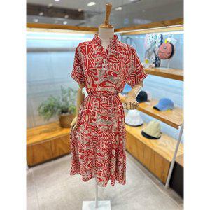 [레코브](마산점)프린트 반넥 원피스(LC31E7OP523X)