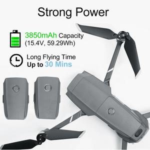취미 드론 DJI Mavic 2 Pro / Zoom Enterprise 고급 Lipo 4S 확장 배터리 UAV용 15.4V 3850mAh 지능형 비행